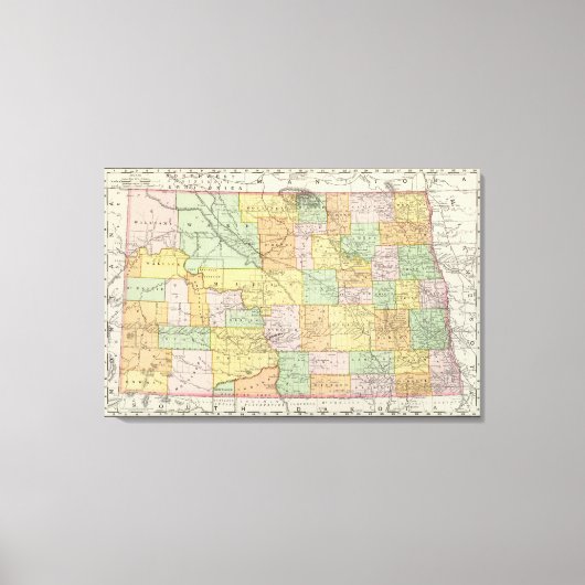 Toile Dakota du Nord (Recto)