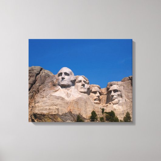 Toile Dakota du Sud, Keystone, mont Rushmore (Recto)