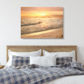 Toile d'Alan Giana "Empreintes dans le sable" (Insitu(Chambre))