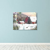 Toile d'Alan Giana "Encore lumière de l'aube" (Insitu (Plancher de Bois))