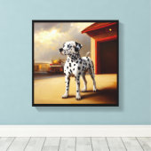 Toile Dalmatien (Insitu (Plancher de Bois))