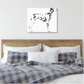 Toile Dalmatien 2 (Insitu(Chambre))