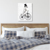 Toile Dalmatien à vélo (Insitu(Chambre))