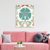 Toile Damas côtier II (Insitu(Salon))