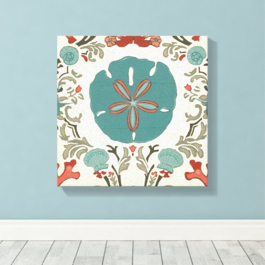 Toile Damas côtières I (Insitu (Plancher de Bois))