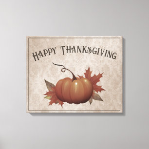 Toile Damask, Citrouille de Thanksgiving