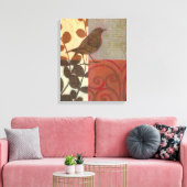 Toile Damask Sparrow (Insitu(Salon))