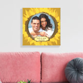 Toile Damask Your Photo Wrapper Canvas (Insitu(Salon))