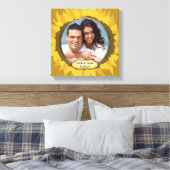 Toile Damask Your Photo Wrapper Canvas (Insitu(Chambre))