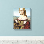 Toile Dame à la licorne - Raphaël - c1506 (Insitu (Plancher de Bois))