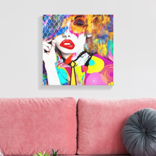 Toile Dame Clashy (Insitu(Salon))