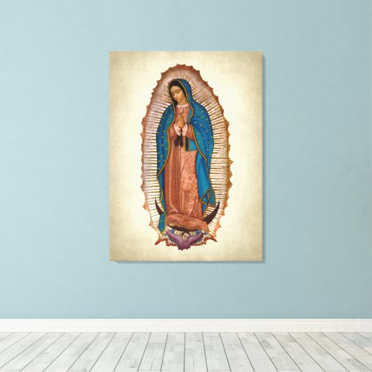 Toile Dame de Guadalupe (Insitu (Plancher de Bois))