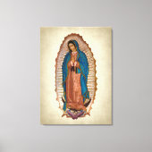 Toile Dame de Guadalupe (Recto)