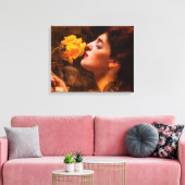 Toile Dame des Roses par Franz Dvorak (Insitu(Salon))