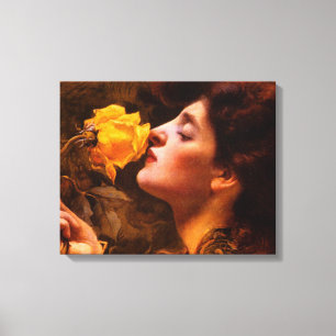 Toile Dame des Roses par Franz Dvorak