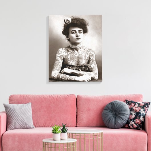 Toile Dame tatouée, 1907 (Insitu(Salon))