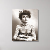 Dame tatouée, 1907