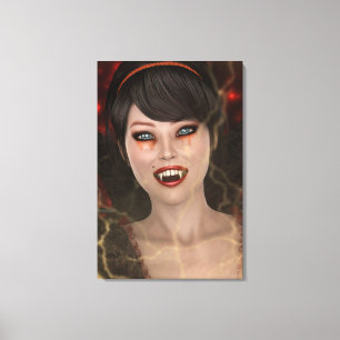 Toile Dame Vamp
