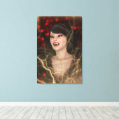 Toile Dame Vampire (Insitu (Plancher de Bois))