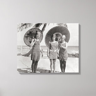 Toile Dames à la plage, 1920