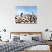 Toile Dames peintes maisons victoriennes à San Francisco (Insitu(Chambre))
