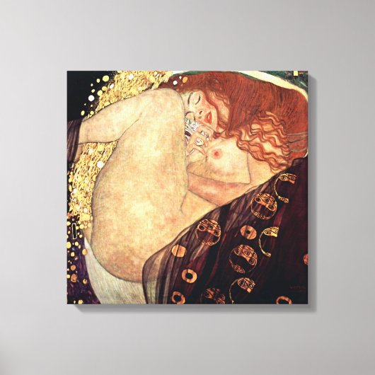 Toile Danae | Gustav Klimt | (Recto)