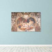 Toile Danae recevant la douche d'or (Insitu (Plancher de Bois))