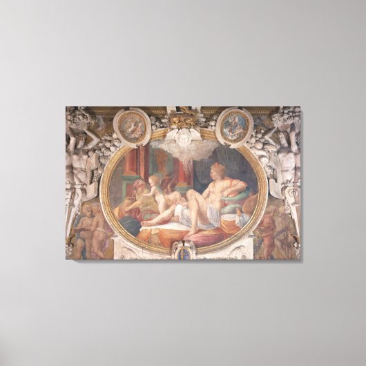 Toile Danae recevant la douche d'or (Recto)