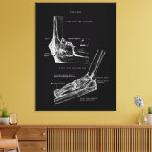Toile d'anatomie commune du coude (Insitu(Salon))