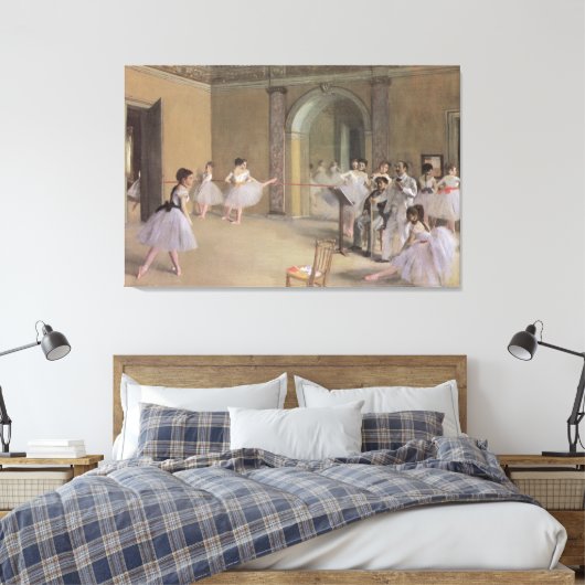 Toile Dance Foyer à l'Opéra par Edgar Degas (Insitu(Chambre))