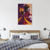 Toile Dance Of The Mind – Expressive Abstract Figure (Insitu(Chambre))