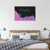 Toile DANCING DOLPHINS Bat mitzvah Connexion Bureau (Insitu(Chambre))