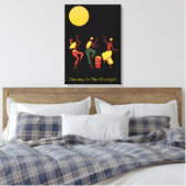 Toile Dancing In the Moonlight - texte modifiable (Insitu(Chambre))