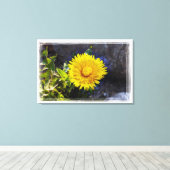 Toile Dandelion au soleil (Insitu (Plancher de Bois))