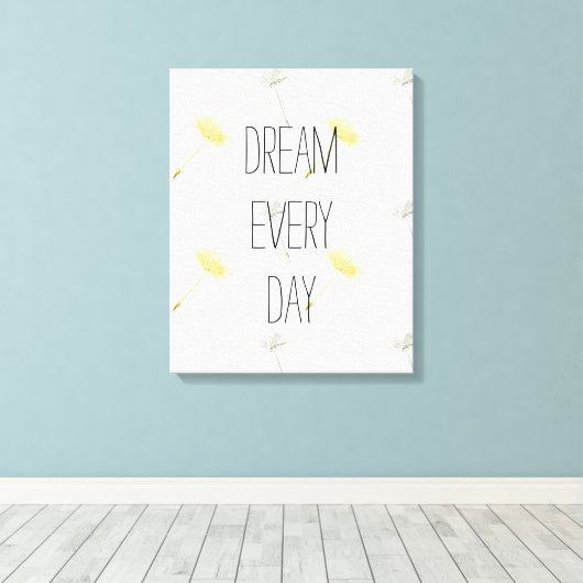 Toile Dandelion Dream (Insitu (Plancher de Bois))