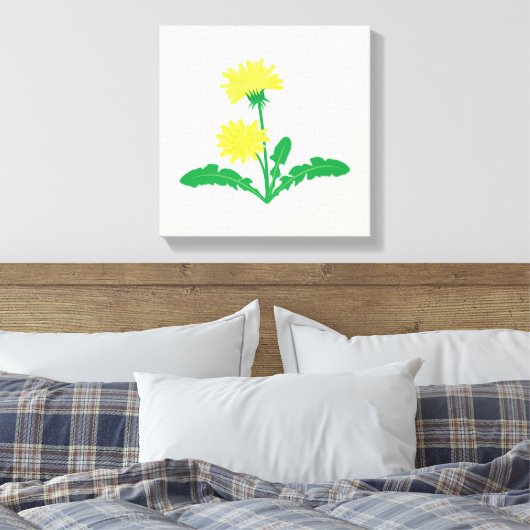 Toile Dandelions Art Canvas Imprimer (Insitu(Chambre))
