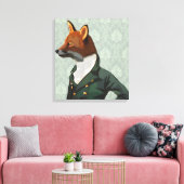 Toile Dandy Fox Portrait (Insitu(Salon))
