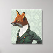 Toile Dandy Fox Portrait (Recto)