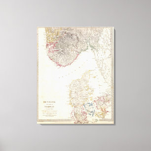 Toile Danemark, pt de Norvège