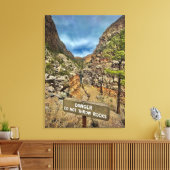 Toile danger (Insitu(Salon))