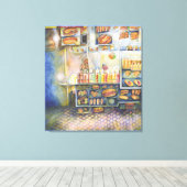 Toile Dangereusement Proche De L'Amusement (Insitu (Plancher de Bois))