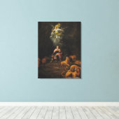 Toile Daniel dans le Den des Lions (Insitu (Plancher de Bois))