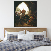 Toile Daniel Tuer le dragon de Baal (Insitu(Chambre))