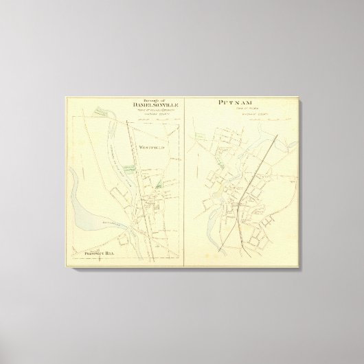 Toile Danielsonville, Putnam (Recto)