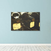 Toile Dans la cave à vin souterraine : bouteilles couché (Insitu (Plancher de Bois))