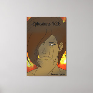 Toile Dans la chaleur du moment