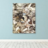 Toile Dans la cuisine de la duchesse (Insitu (Plancher de Bois))