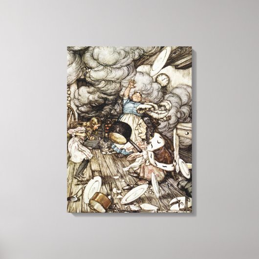 Toile Dans la cuisine de la duchesse (Recto)