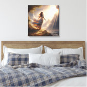 Toile Dans la prière 4 (Insitu(Chambre))