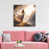 Toile Dans la prière 4 (Insitu(Salon))